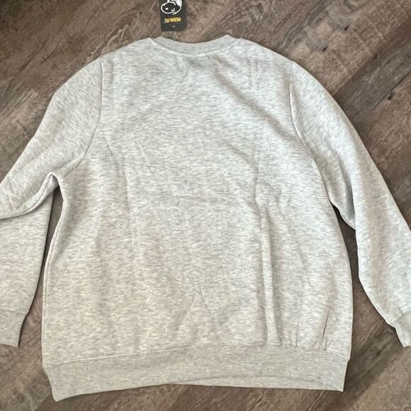 Peanuts Snoopy "Merry & Bright" Holiday Sweatshirt- Size 1X - Picture 2 of 6